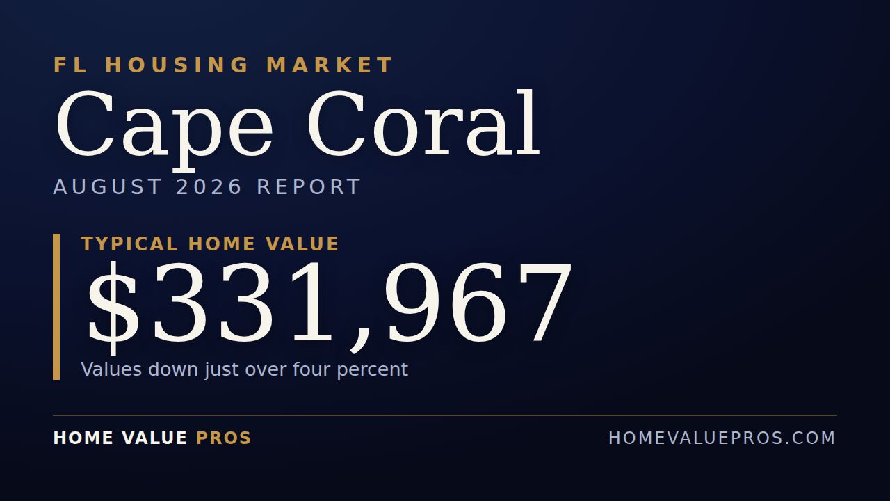 Cape Coral, FL housing market report
