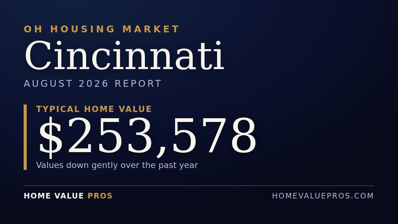 Cincinnati, OH housing market report