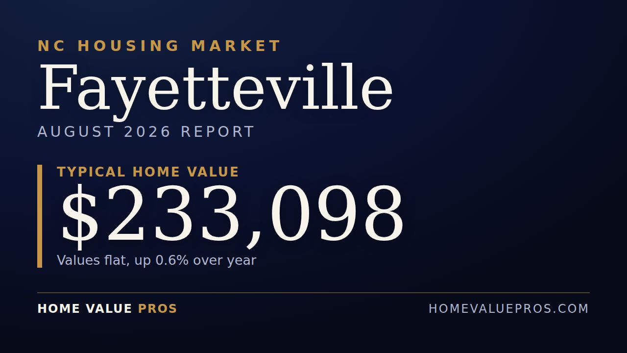 Fayetteville, NC housing market report