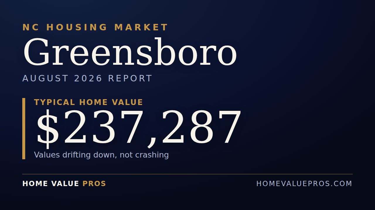 Greensboro, NC housing market report
