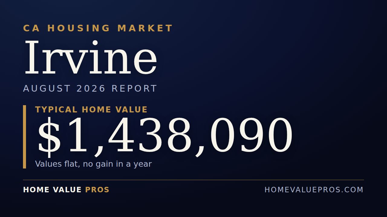 Irvine, CA housing market report