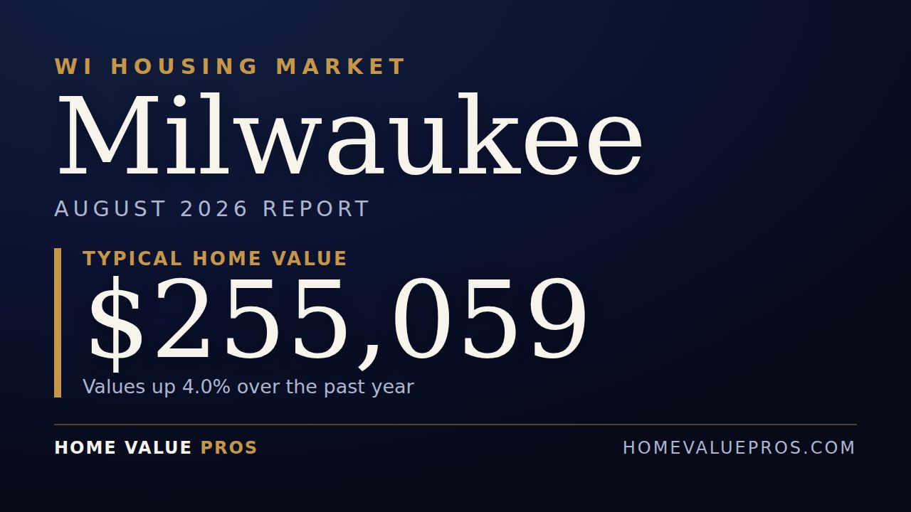 Milwaukee, WI housing market report