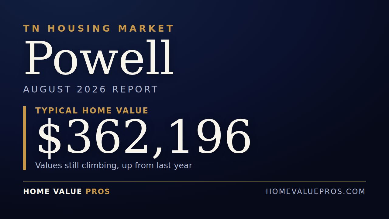 Powell, TN housing market report