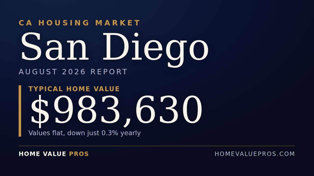 San Diego, CA housing market report