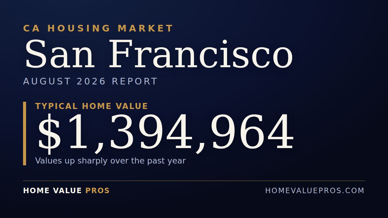 San Francisco, CA housing market report