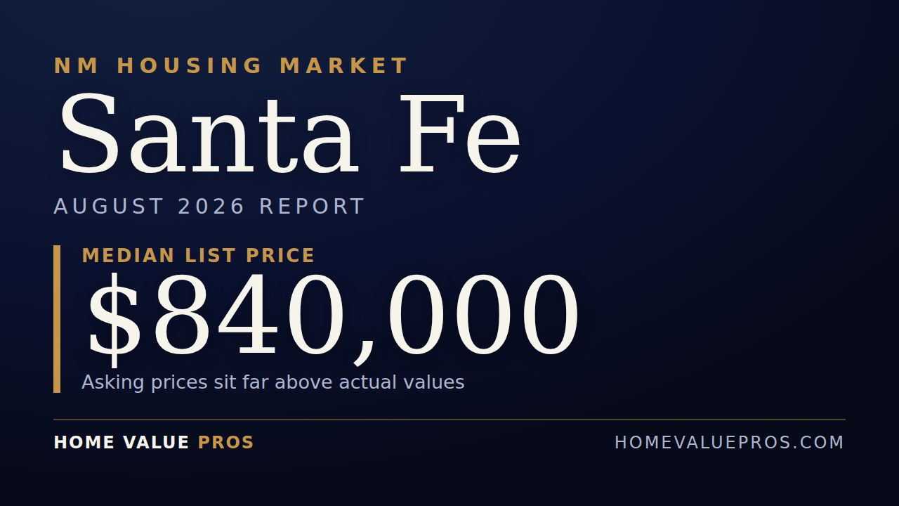 Santa Fe, NM housing market report