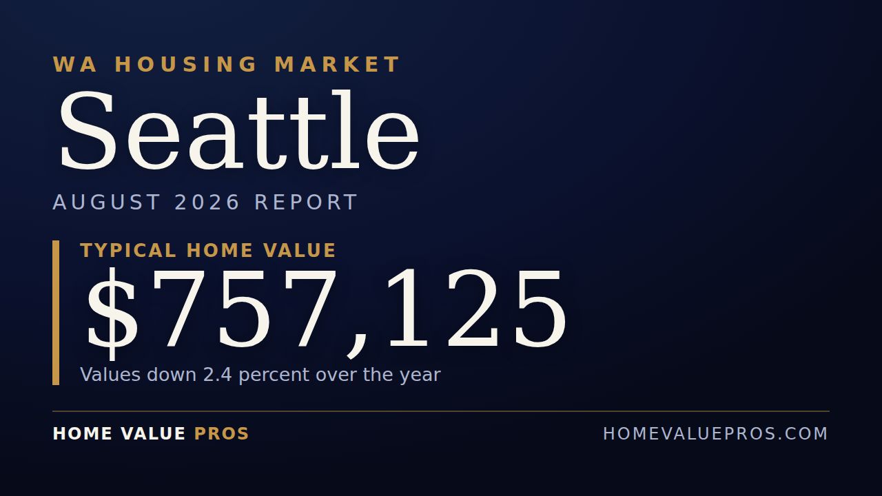 Seattle, WA housing market report